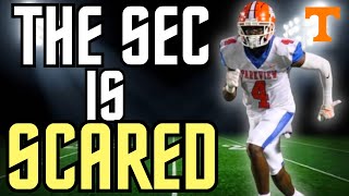 Mike Matthews BREAKOUT Ready  5⭐️ Tennessee Volunteers Wide Receiver Recruit  Highlights [upl. by Gambrill177]