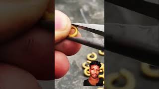 How Gold Chain Ring is Made  jewelry Ring jewelry [upl. by Acinor]