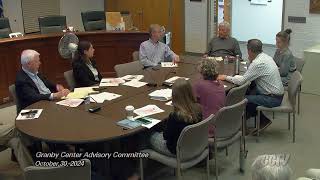 LIVE Granby Center Advisory Committee  103024 [upl. by Oag]