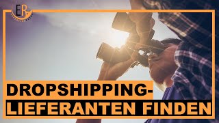 DropshippingLieferanten finden aus Deutschland [upl. by Radburn]