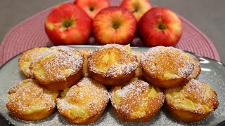 Honig Apfel Muffins  schnell amp einfach selber machen  Apfel Rezepte ohne Zucker [upl. by Ahcsas284]