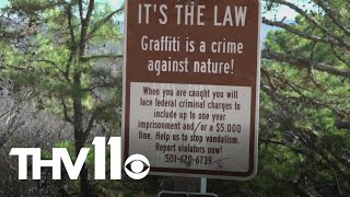 Hot Springs National Park addresses recent vandalism at park [upl. by Limhaj890]