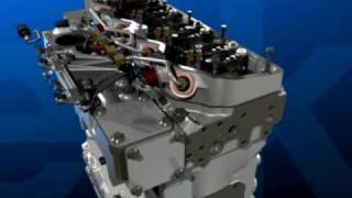 Perkins Diesel Engine Animation [upl. by Hephzibah]