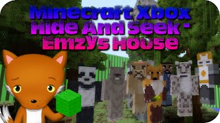 Minecraft Xbox Hide And Seek  Emzys House [upl. by Eimareg58]