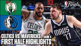 NBA Finals Game 4 HALFTIME HIGHLIGHTS Boston Celtics vs Dallas Mavericks  NBA on ESPN [upl. by Felicia377]