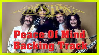 Boston  Peace Of Mind  Backing Track [upl. by Thacker724]