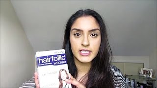 Wellwoman Hairfollic Vitamins Review  Just Jeevz [upl. by Nami]