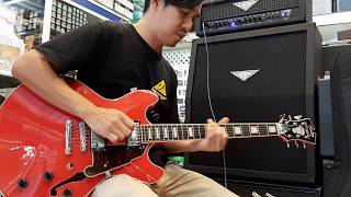 Dangelico premier Dc 2019Overdrive sound test by Wat Suwat [upl. by Attaynek]