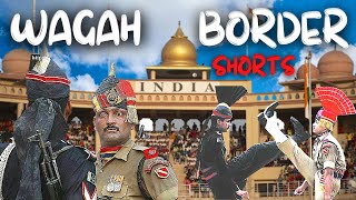 wagah border parade l bagha border  shorts [upl. by Taylor]