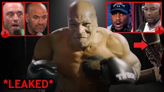 MIKE TYSON SCARY NEW FOOTAGE👀FULL TRAINING AJ Lennox Joe Rogan amp Dana White WORRIED for Jake [upl. by Kelwin184]