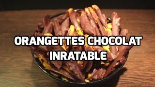 Recette Orangettes au Chocolat Noir  Inratable [upl. by Nysila634]