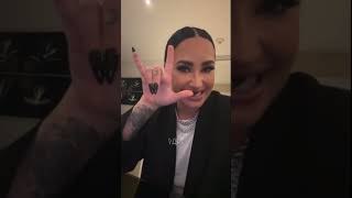 Demi Lovato Instagram Live Stream  September 13 2023 [upl. by Yenitirb]