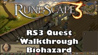 RS3 quest Guide  Biohazard  2017  Up to Date [upl. by Aroz]