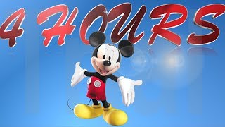 Watch Disney Cartoons 4 HOURS ۩۞۩ Mickey Mouse Donald Duck Goofy amp Pluto HD Клуб Микки Мауса [upl. by Ynaitirb]