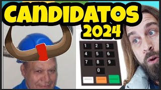 Candidatos Engraçados 2024 [upl. by Lakin]