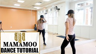 마마무 MAMAMOO  AYA  Lisa Rhee Dance Tutorial [upl. by Goldfarb]