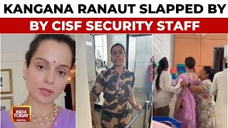 Kangana Ranaut Alleges Assault At Airport Sparks Political Controversy  India Today News [upl. by Madi]