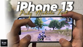 iPhone 13 Apple 15 Bionic Pubg Mobile Gaming Test In 2024 [upl. by Elfrida684]