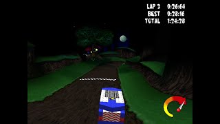 WR LEGO Racers Dark Forest Dash  Time Race  12521 [upl. by Aianat703]