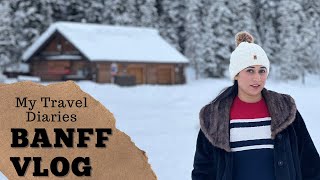 Banff Road Trip  Banff National Park  Banff Travel Vlog  Lake Louise Alberta Canada [upl. by Afesoj435]