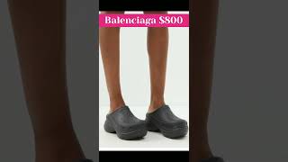 Crocs Bae Clog VS Balenciaga x Crocs  Platform Clog balenciaga crocs dupes luxurystyle [upl. by Natascha525]