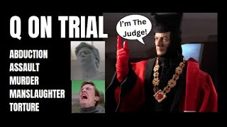 Star Trek Q Goes On Trial For Crimes Against Humanity startrekthenextgeneration picard [upl. by Ttenyl923]