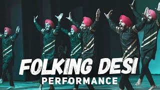 Bhangra  FOLKING DESI at TAUR  Best of 2018  Punjabi Superhits 2018 [upl. by Eisej]