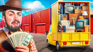 SUBASTAS A LO BESTIA GANANDO DINERO 😱  Storage Hunter Simulator [upl. by Venita418]