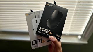 OP1 8k and XM2 8k Mouse Review [upl. by Fionnula303]