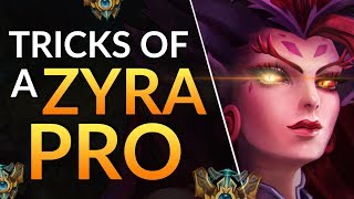 How Pros CARRY as Zyra  Advanced Support Tips  LoL Guide Challenger [upl. by Itsirk]