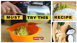 Andhra Style Coconut Chutney for Rice video trending youtube recipe homemade GazeGraze [upl. by Ainegul]