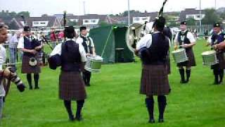 St Finbarrs Pipe Band British Championships 09 [upl. by Dolora109]