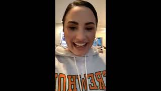 Demi Lovato  Instagram Live Stream  3242020 [upl. by Cardie]