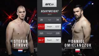 Stefan Struve vs Daniel Omielanczuk [upl. by Engedus]