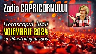 ♑CAPRICORN 🍂 Horoscop NOIEMBRIE 2024 Subtitrat RO 🍂 CAPRICORN ♑ NOVEMBER 2024 HOROSCOPE [upl. by Adnak655]