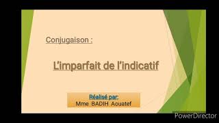 Limparfait de lindicatif CM1 [upl. by Skrap]