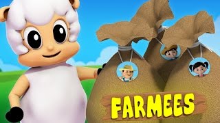 Baa Baa Black Sheep  Nursery Rhymes  Baby Song  Children Rhymes by Farmees [upl. by Llenehc631]