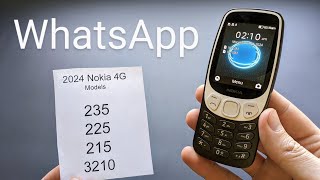 Do Nokia 235 225 215 Have Whatsapp  4G 2024 [upl. by Lothaire]