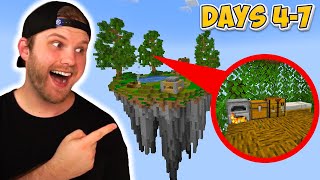 Build A Secret Tree Base In SkyBlock Days 47 [upl. by Neirrad]