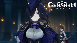 Clorinde Story Quest Cutscene Genshin Impact [upl. by Esydnac566]