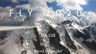 Segelflug in den Alpen  FLY 2020 [upl. by Letnuahs78]