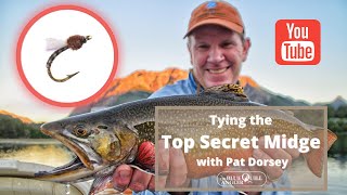 Top Secret Midge tied by Pat Dorsey [upl. by Spiers]