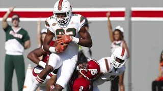 Miami Hurricanes Highlights  North Carolina State [upl. by Aisyat437]