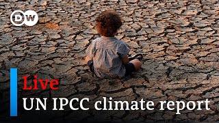 Watch live UN IPCC releases new report on the impacts of climate change  DW News [upl. by Meldon]