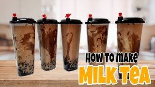 How to make Milktea [upl. by Olegnaid502]