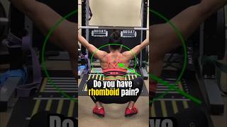 How To Fix Rhomboid Pain [upl. by Peyton]