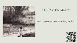 LLEGASTE ft Marte  Costa de Ámbar Letra [upl. by Wj409]