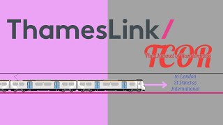 Finsbury Park to London St Pancras International Thameslink [upl. by Notsle]