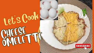 Easy amp Simple recipe  Cheese omelette recipe  delicious 😋 [upl. by Corbet]