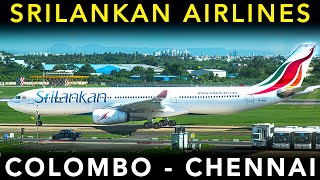 TRIP REPORT  SriLankan Airlines  Airbus A330  Colombo to Chennai [upl. by Rowena58]